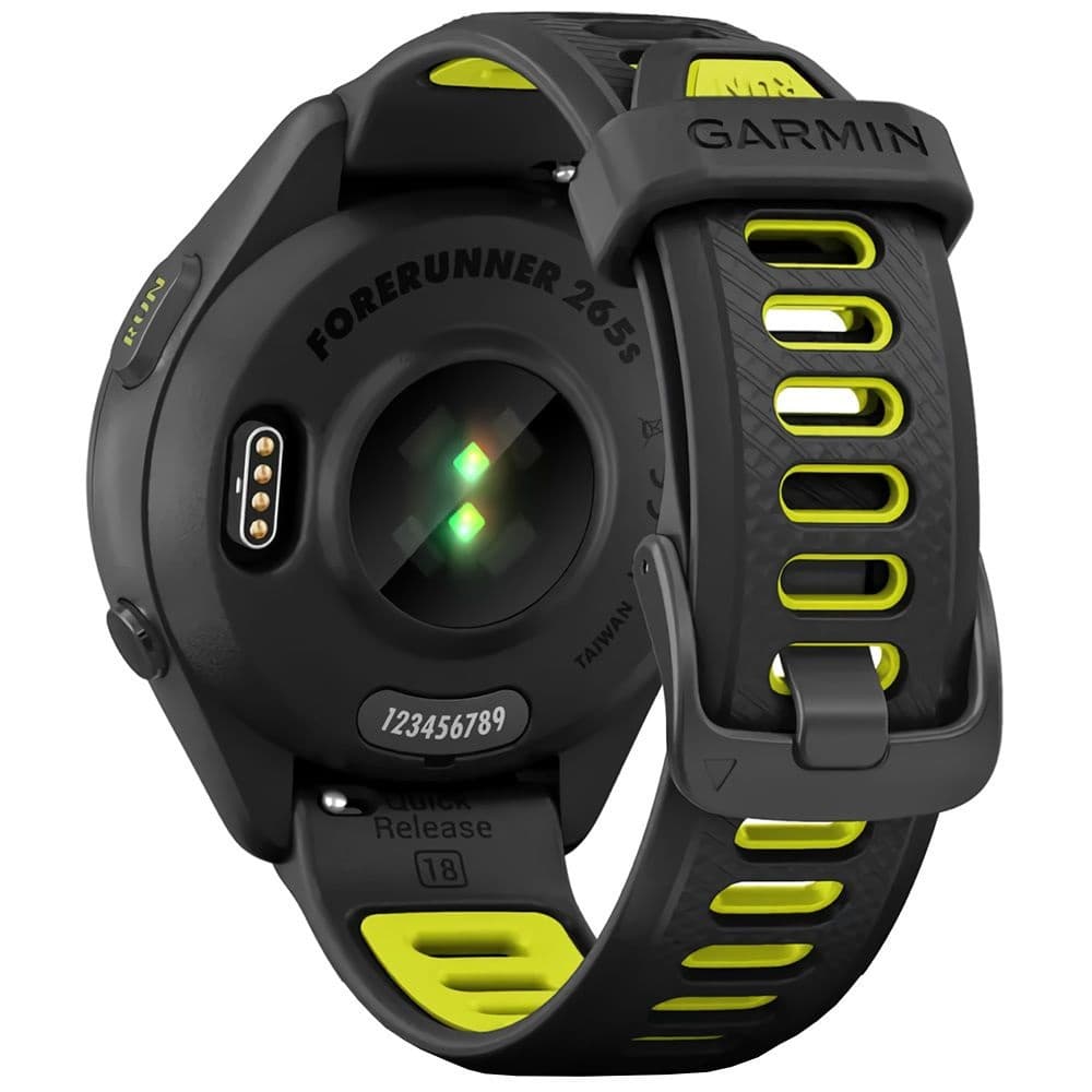 Relógio GPS Garmin Forerunner 265S 010-02810-03 - Black/Yellow 4