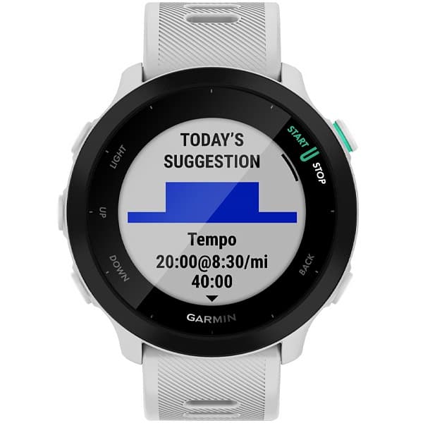Relógio GPS Garmin Forerunner 55 010-02562-01 - White 2