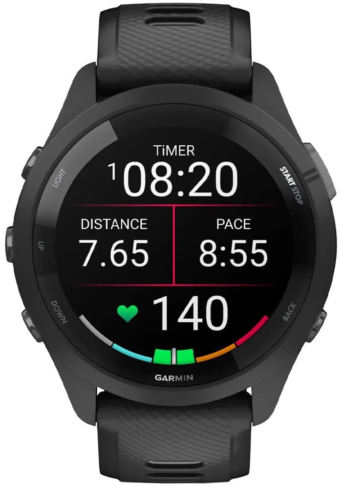 Relógio GPS Garmin Forerunner 265 010-02810-00 - Black/Grey 2