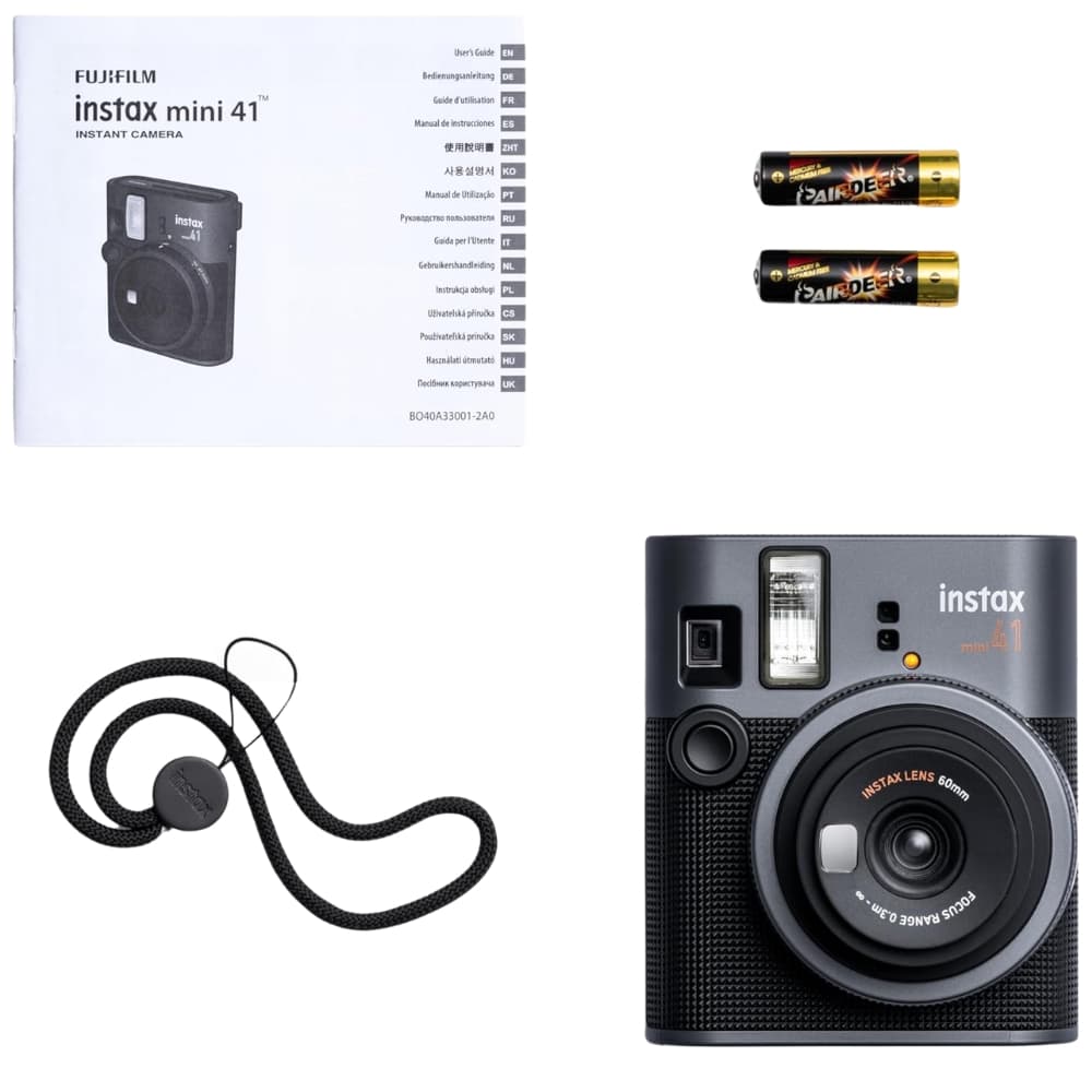 Câmera Instantánea Fujifilm Instax Mini 41 - Black 4