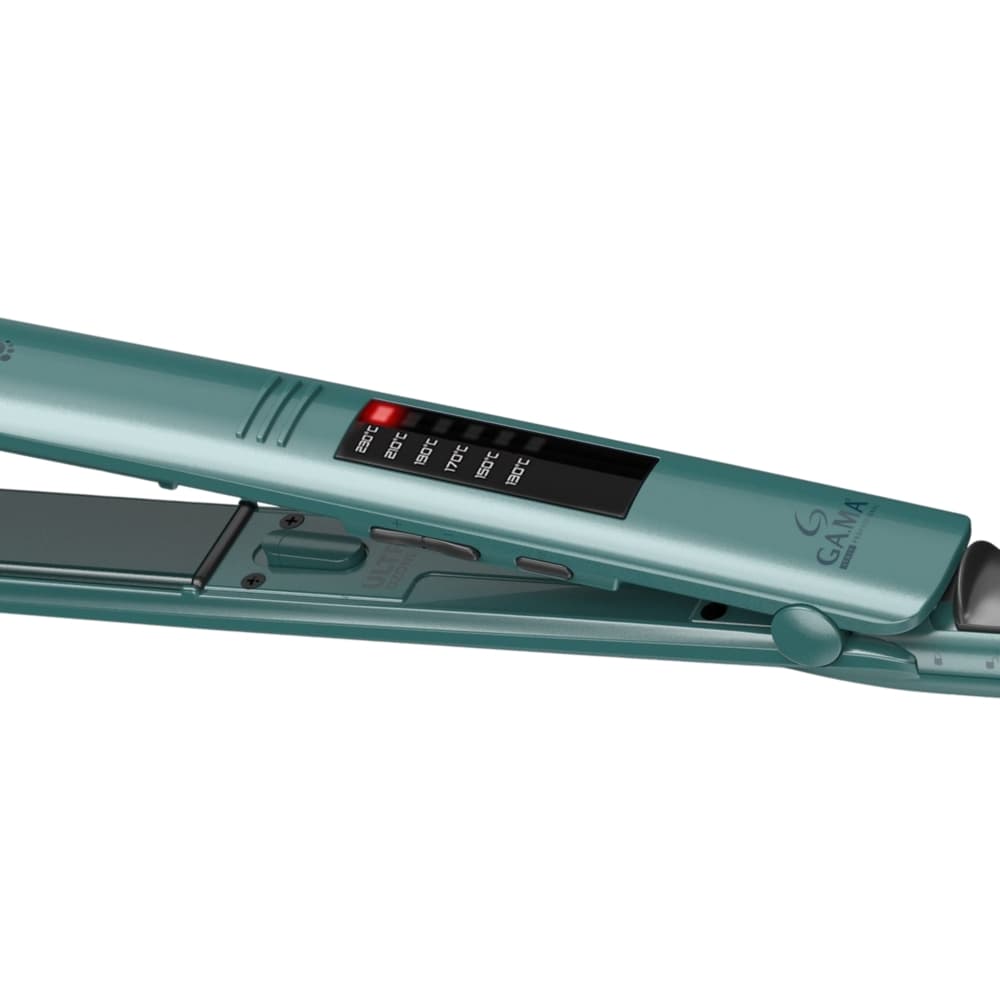 Chapinha Gama Elegance LED KeraShine 4D 230°C 2V - Teal 2