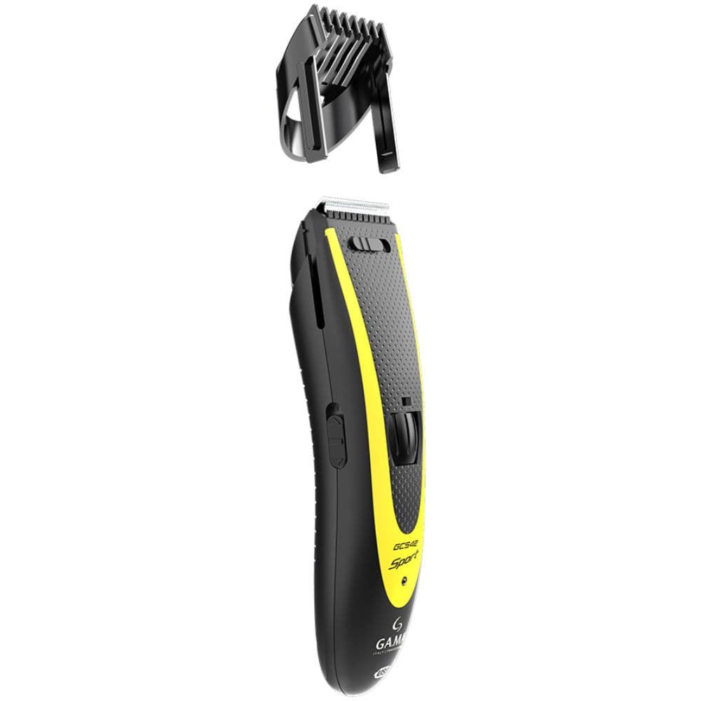 Cortador de Cabelo Gama GC542 Sport - Black/Yellow 2