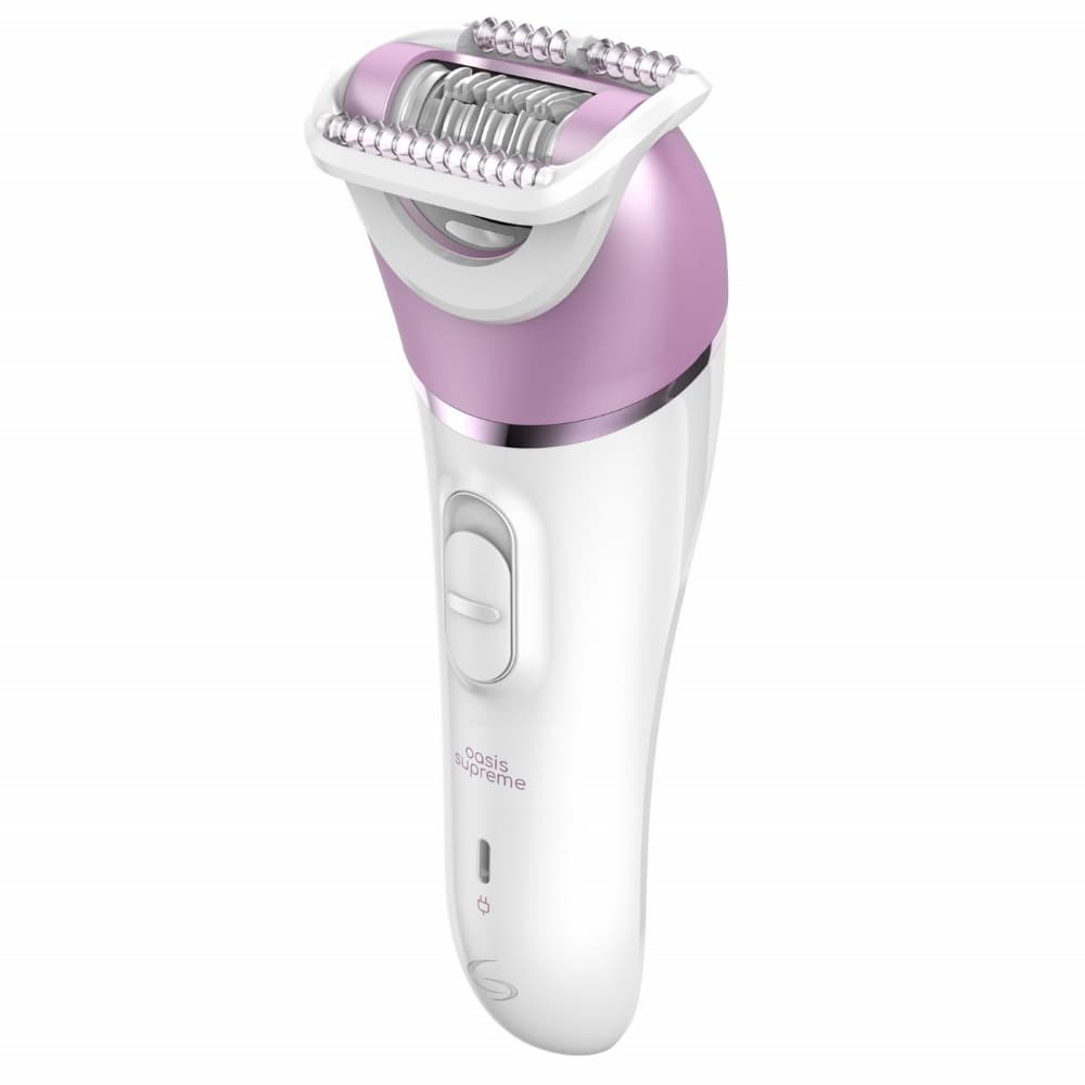 Depilador Elétrico Gama Oasis Supreme - White/Pink 3