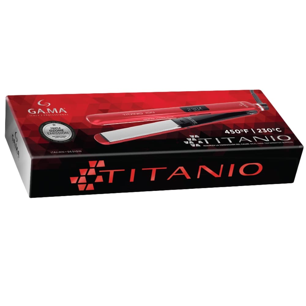 Chapinha Gama CP14 Titanio Digital 4D 230°C 2V - Red 3