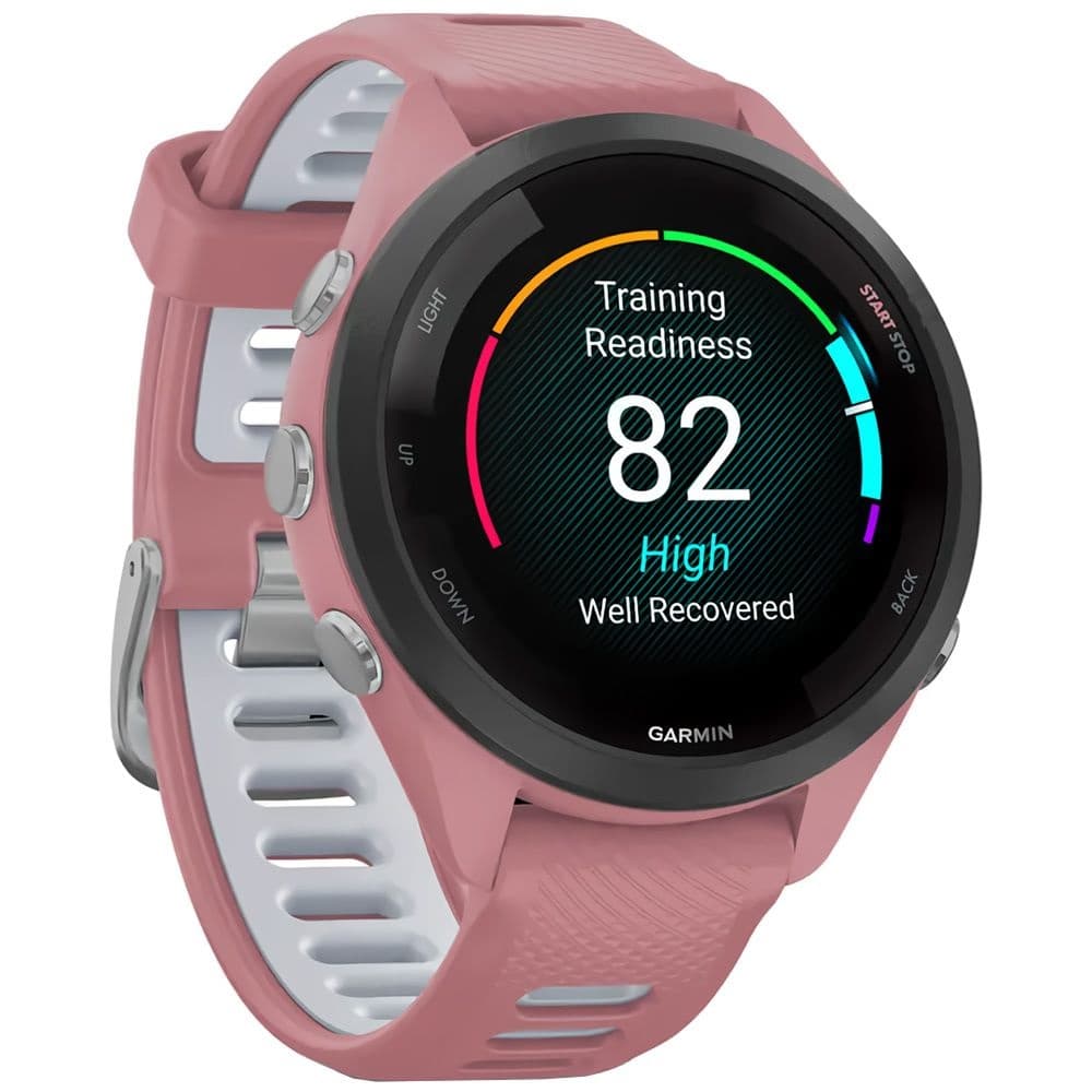 Relógio GPS Garmin Forerunner 265S 010-02810-05 - Pink/Whitestone 3