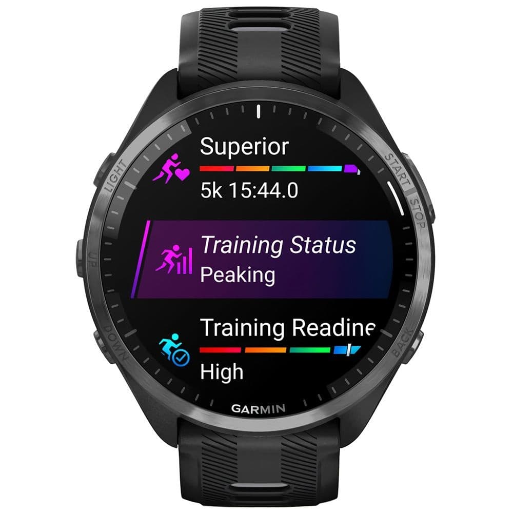 Relógio GPS Garmin Forerunner 965 010-02809-00 - Black/Grey 2