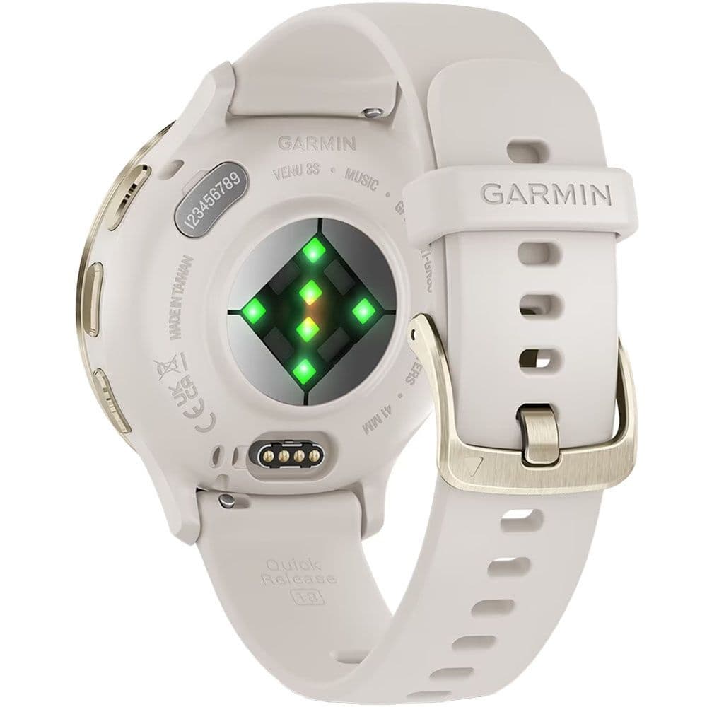 Relógio GPS Garmin Venu 3S 010-02785-04 - Soft Gold/Ivory 4