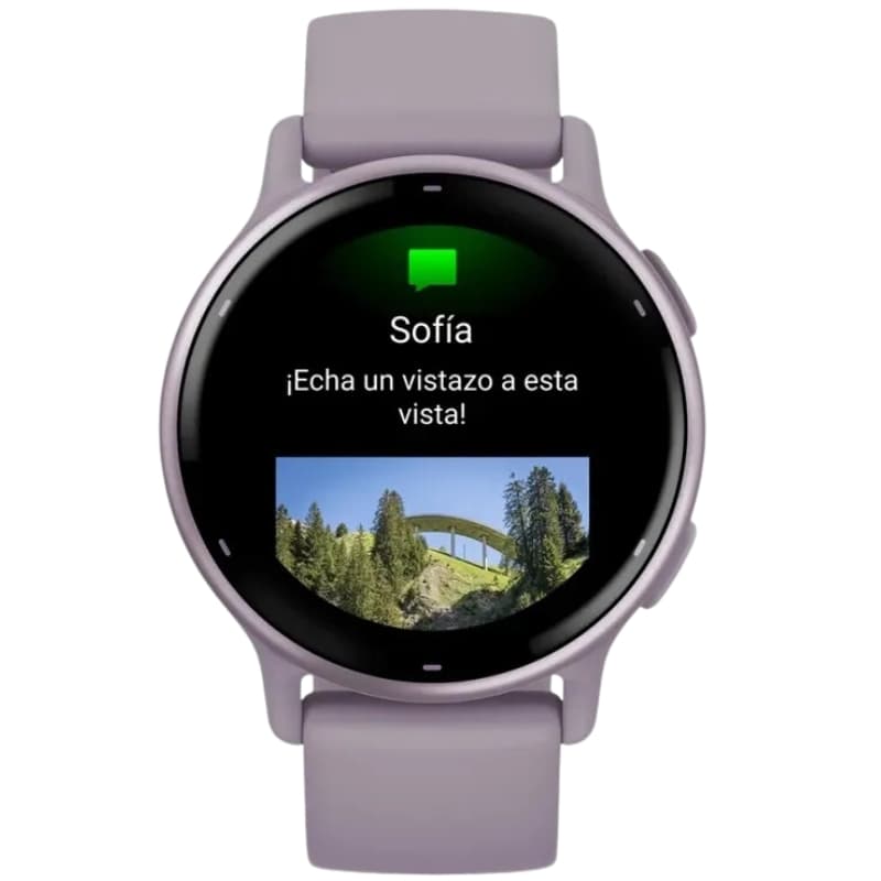 Relógio GPS Garmin Vívoactive 5 010-02862-13 - Metallic Orchid 2