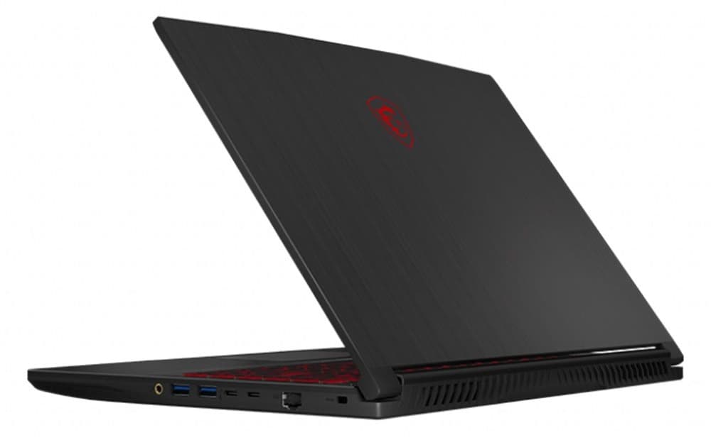 Notebook MSI Gaming GF65 Thin 10SDR Inte Core i7-10750H 15.6" W10 8/512GB SSD - Black  2