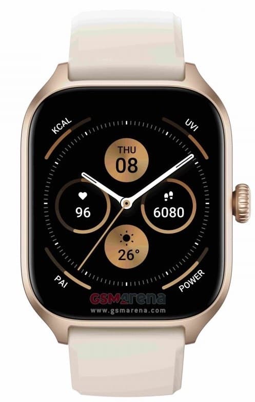 Relógio Smart Amazfit GTS 4 43mm A2168 - Misty White 2