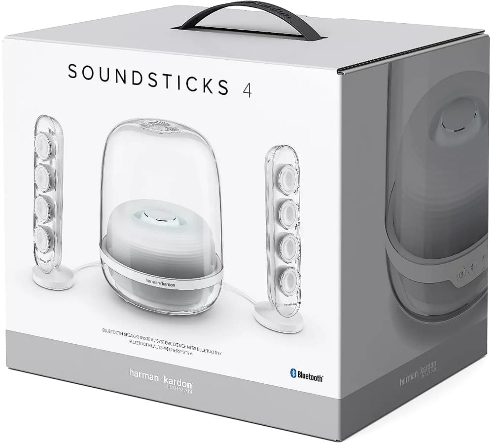 Speaker Harman Kardon SoundSticks 4 - White 5
