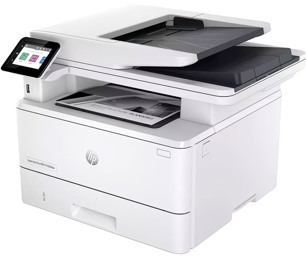 Impressora Multifuncional Monocromática HP Laserjet Pro MFP-4103FDW 220V - Branco/Preto 2
