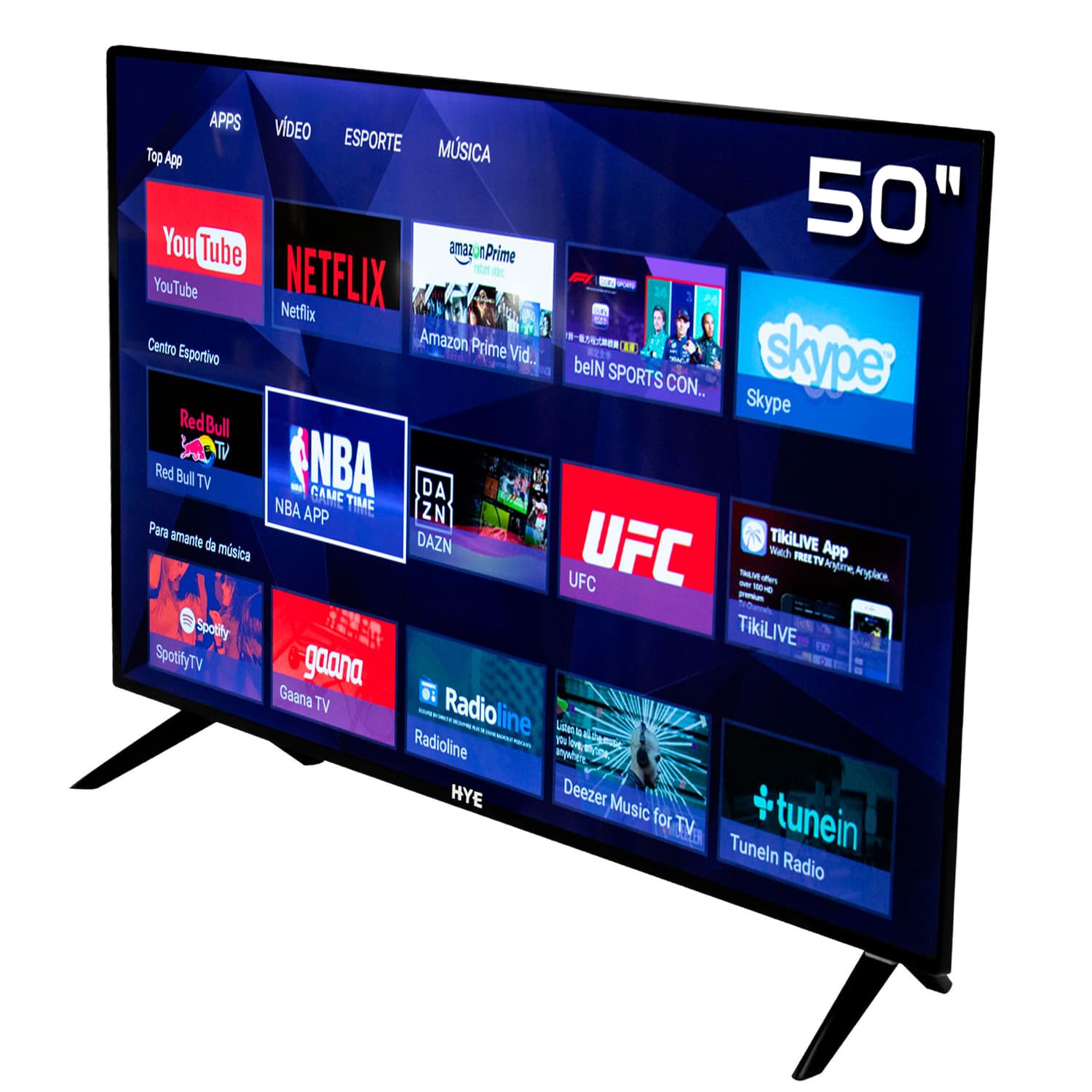 Smart TV LED HYE 50" HYE50ATUX 4K Ultra HD 2