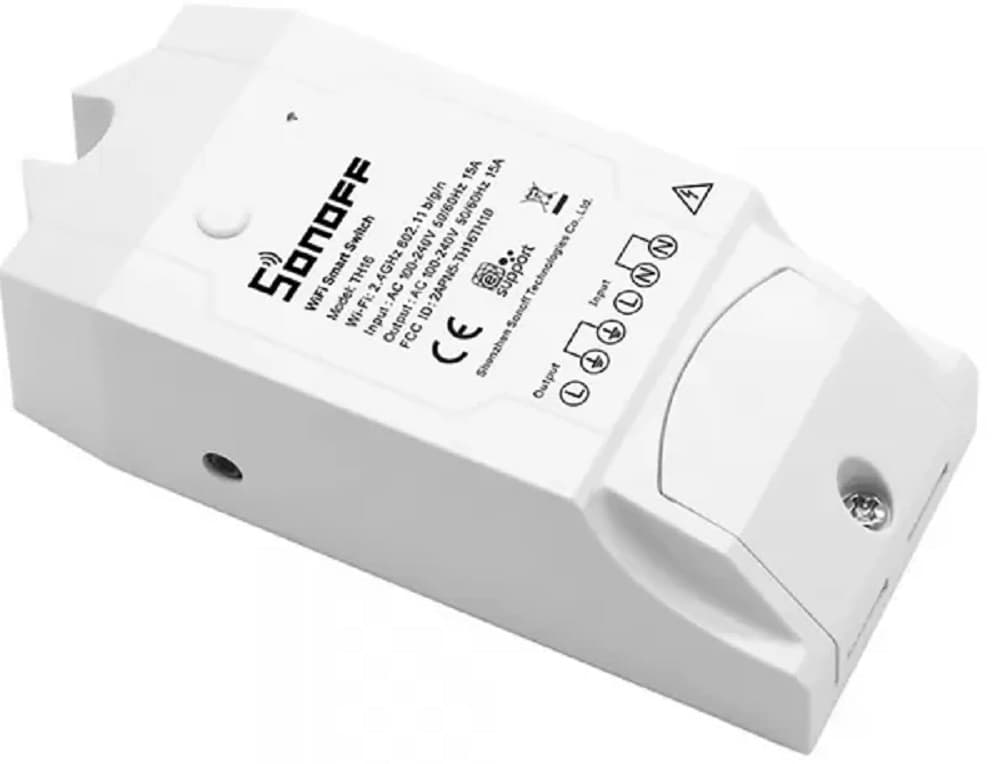 Interruptor Smart Sonoff TH16 Wi-Fi/3500W Branco 2