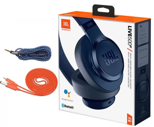 Fone de Ouvido JBL Live 500BT Bluetooth - Blue 4