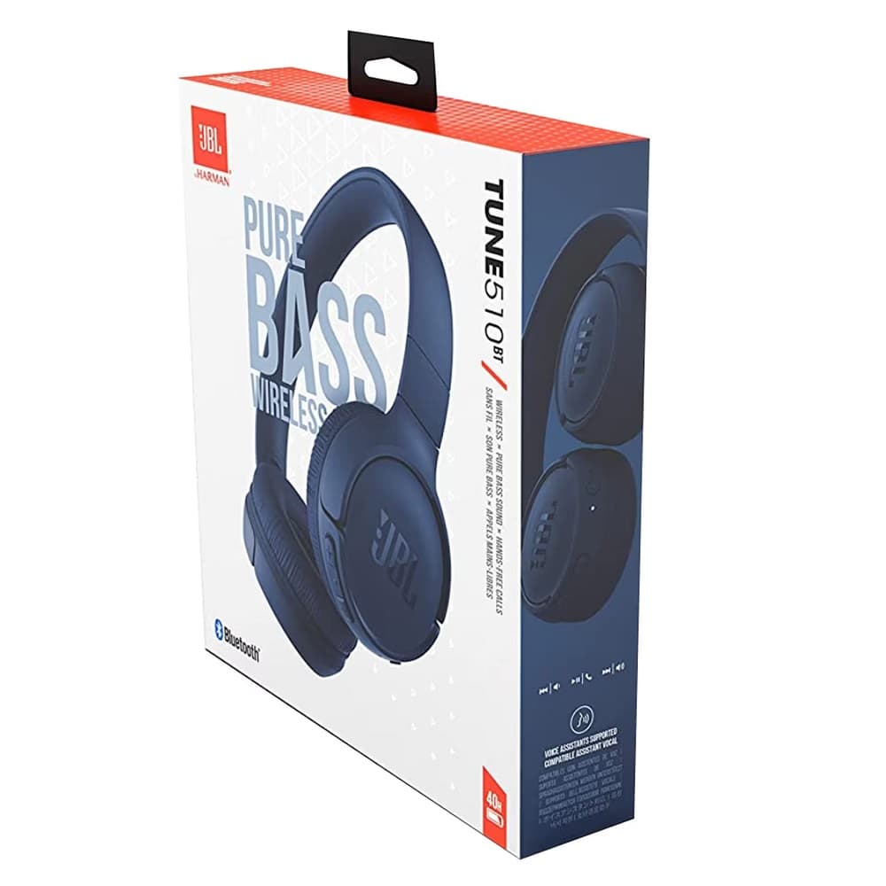 Fone de ouvido JBL Tune 510BT Bluetooth - Blue 4