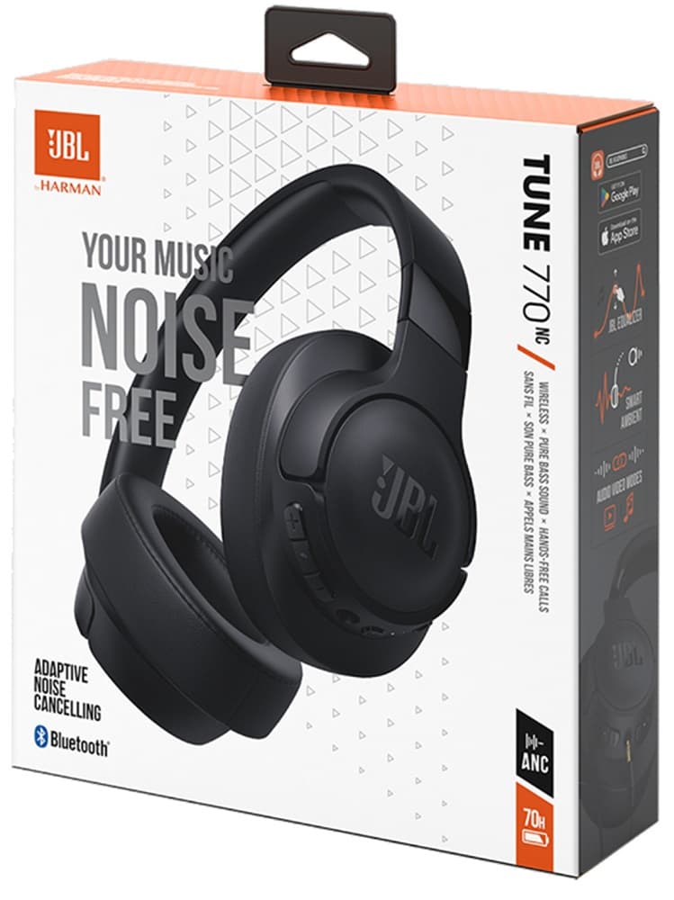 Fone de Ouvido JBL Tune 770NC Bluetooth - Black 5
