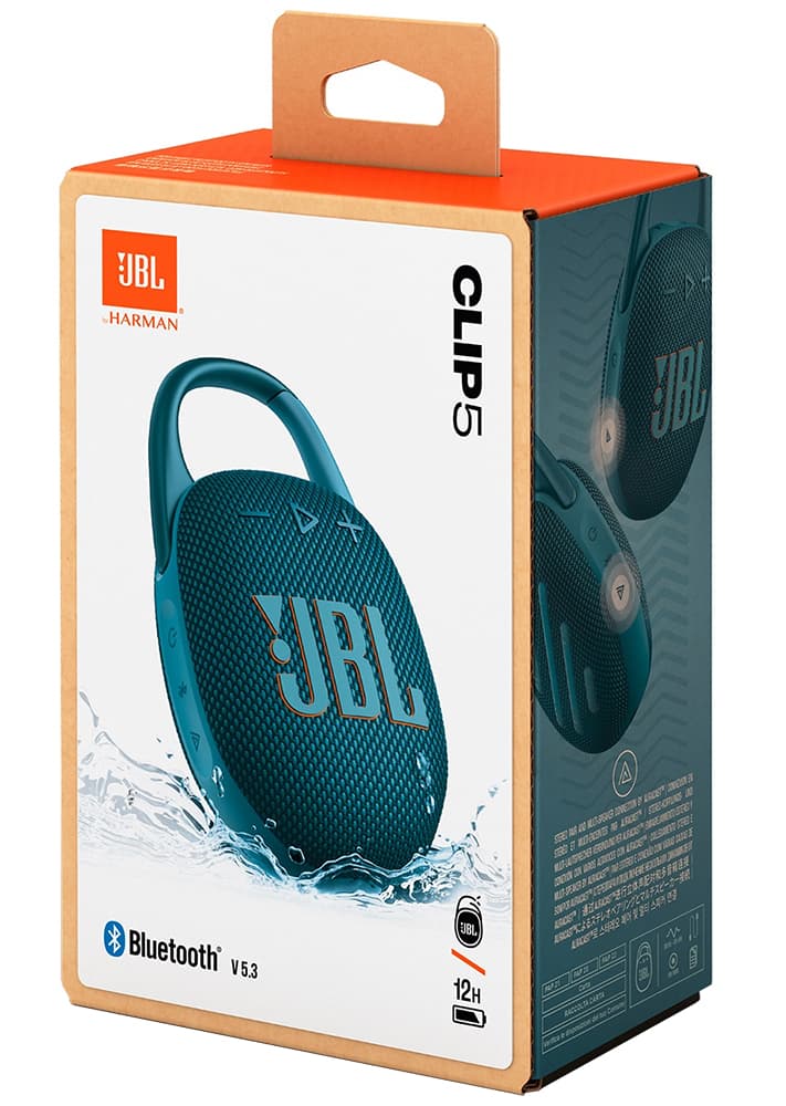 Speaker JBL Clip 5 Bluetooth - Blue 5