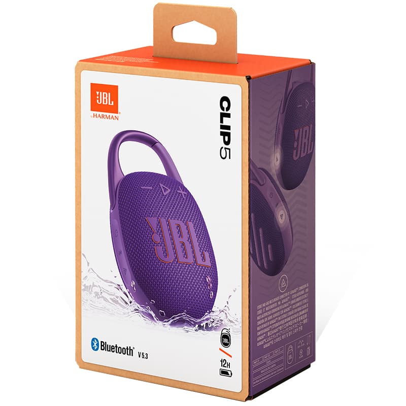 Speaker JBL Clip 5 Bluetooth - Purple 6