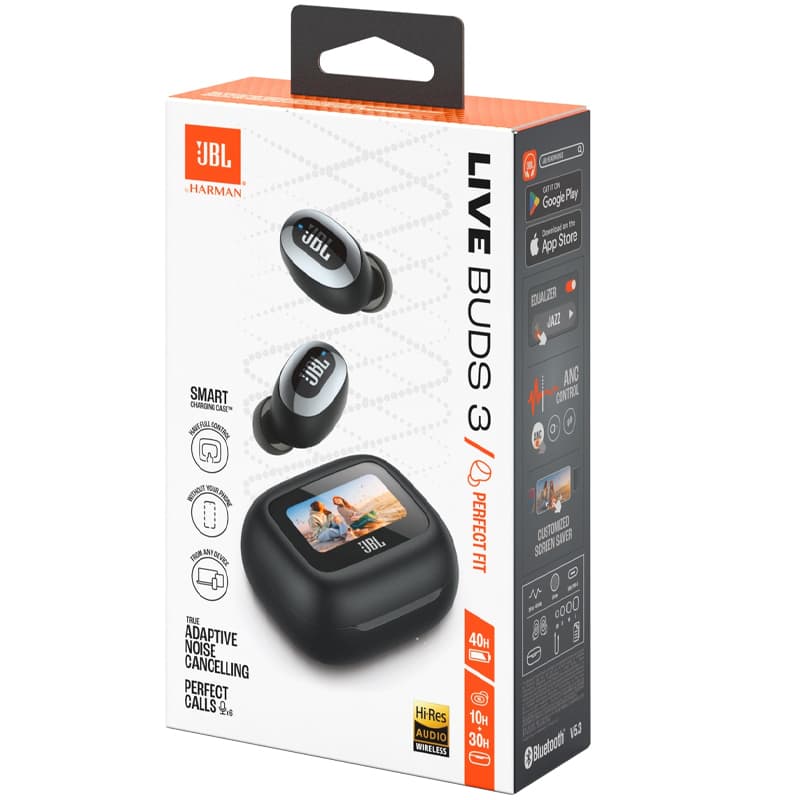Fone de  Ouvido JBL Live Buds 3 Bluetooth ANC - Black 8