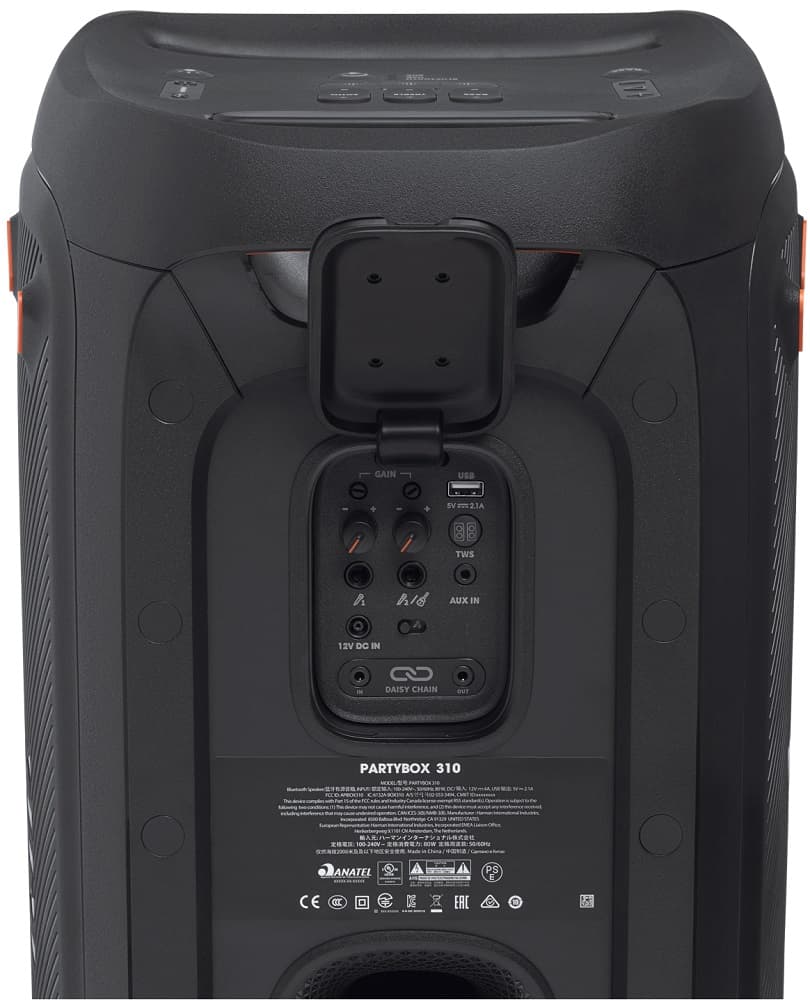 Speaker JBL PartyBox 310 Bluetooth - Black 2