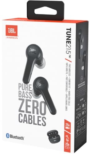 Fone de Ouvido JBL Tune 215TWS Bluetooth - Black 4