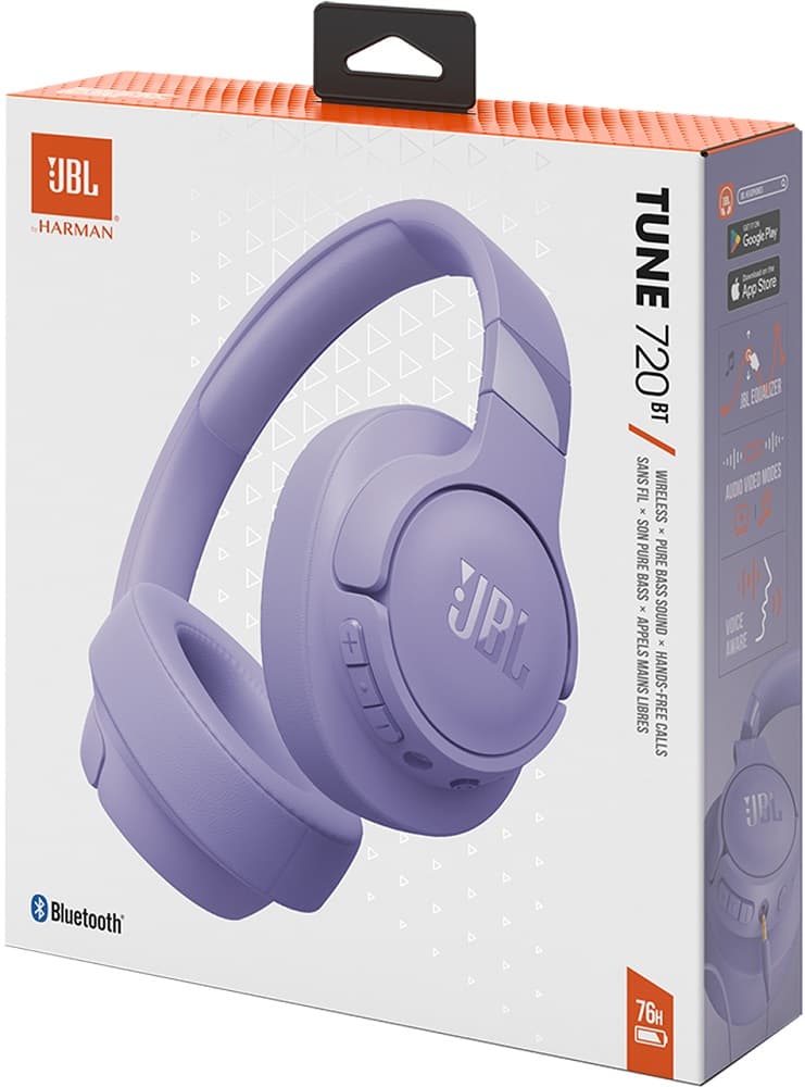 Fone de Ouvido JBL Tune 720BT Bluetooth - Purple 6