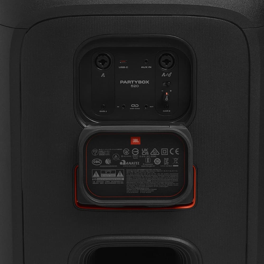 Speaker JBL PartyBox 520 2V - Black 8