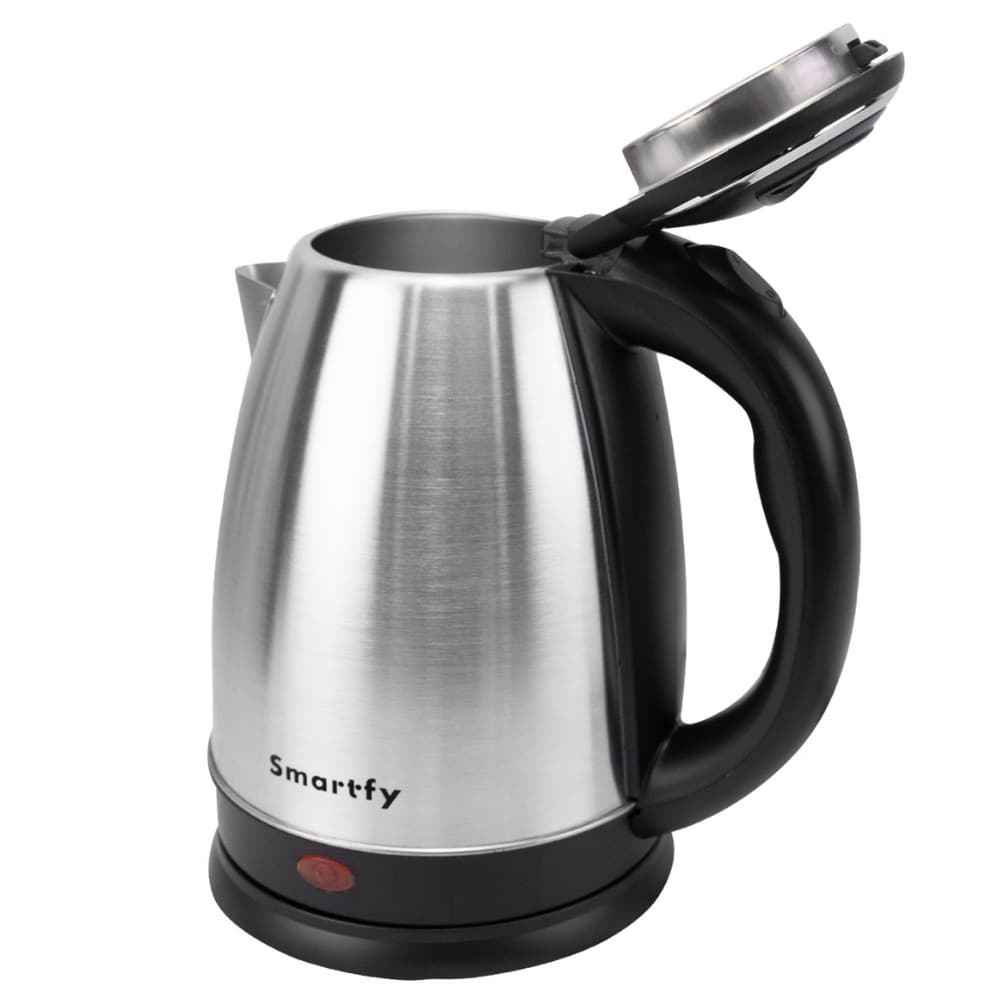 Chaleira Elétrica Smartfy JE02I 1500W 1.8L 220V - Black/Inox 2