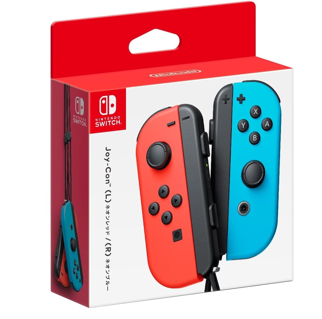 Controle Nintendo Switch Joy-Con (L/R) - Neon Red/Blue 4