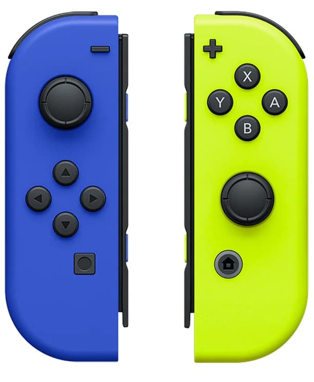 Controle Nintendo Switch Joy-Con (L/R) - Neon Blue/Yellow (Japonês) 2
