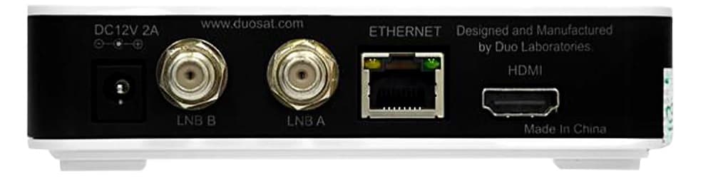 Receptor FTA DuoSat Joy HD Full HD - Branco/Preto 2