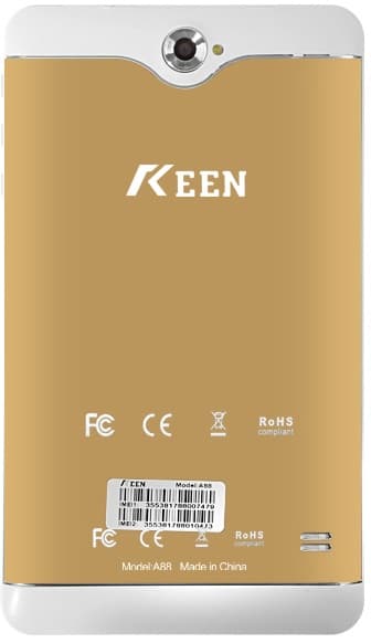 Tablet KEEN 7.0" A88 DS 8GB Wi-Fi/Bluetooth 2MP/VGA Dourado 2
