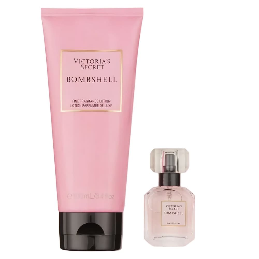 Kit Victoria's Secret Bombshell Body Lotion 100mL + Perfume Miniatura EDP 7.5mL - Feminino 2