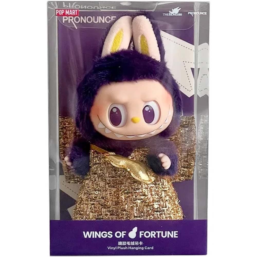 Pelúcia Pendurada Pop Mart The Monsters Labubu × Pronounce - Wings of Fortune 4