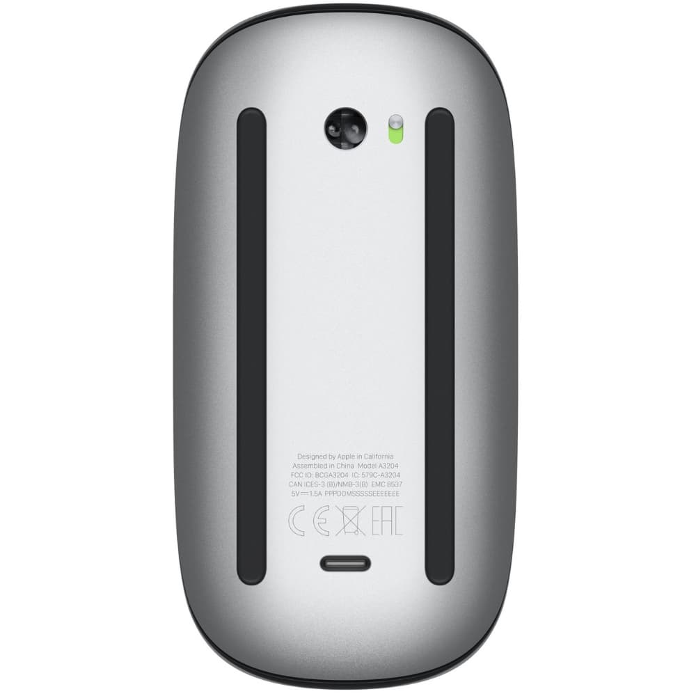 Apple Magic Mouse (USB-C) MXK63AM/A Multi-Touch Surface - Black 3