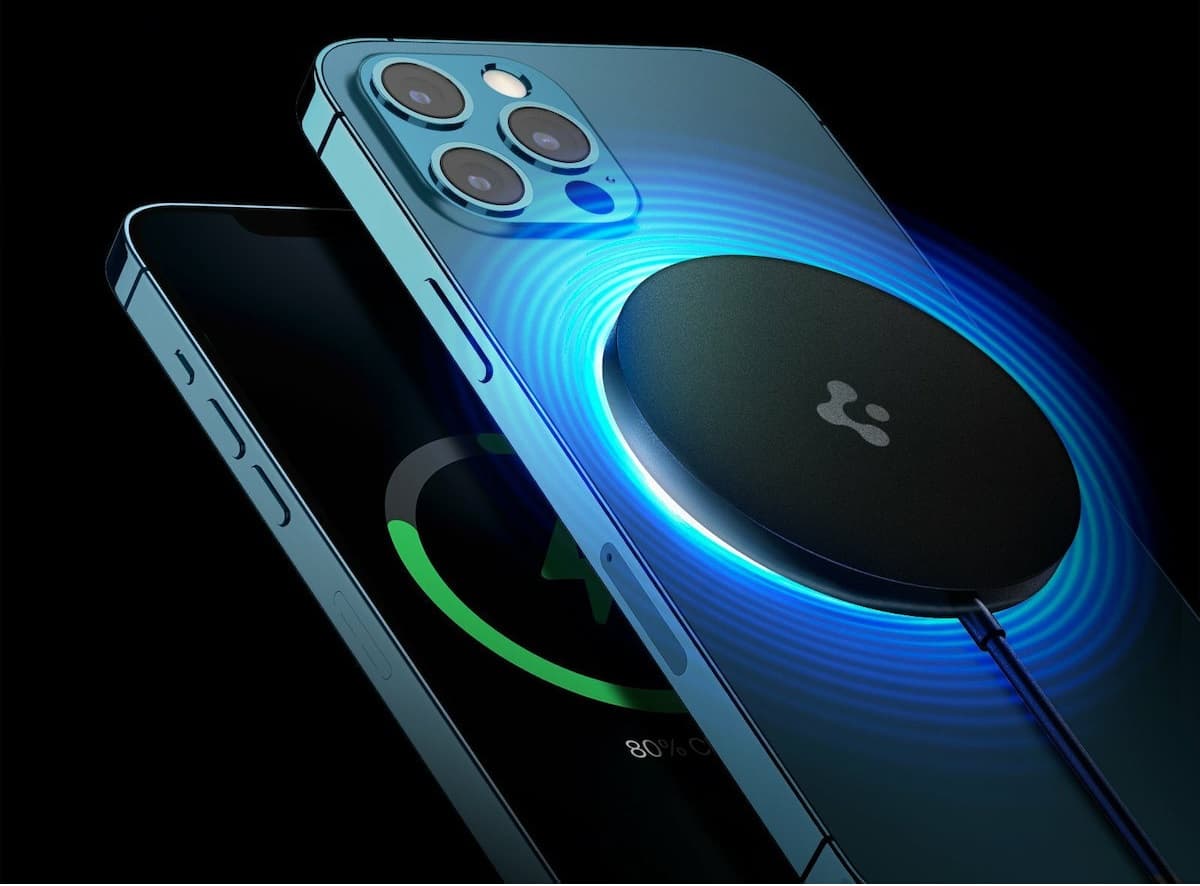 Carregador Magnetic Wireless Spigen PowerArc ACH02190 - Preto 2