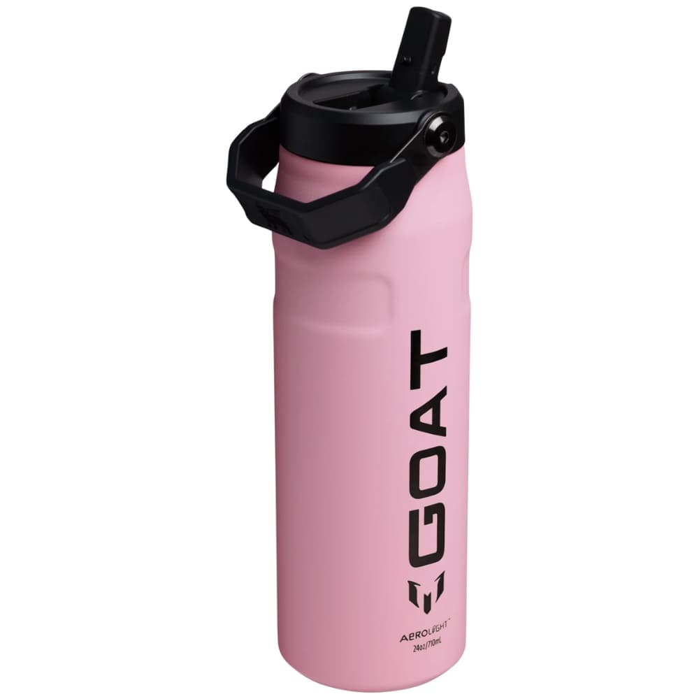 Garrafa Térmica Stanley × Messi Goat The Aerolight IceFlow Bottle Flip Straw 2.0 710mL - Pink 3