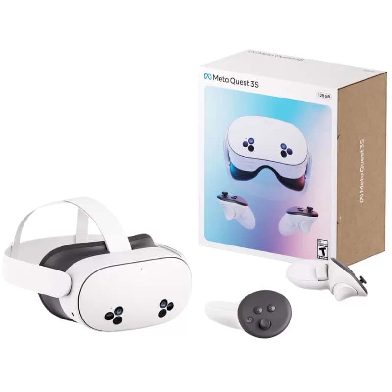 Óculos de Realidade Virtual Meta Quest 3S 128GB - White 4