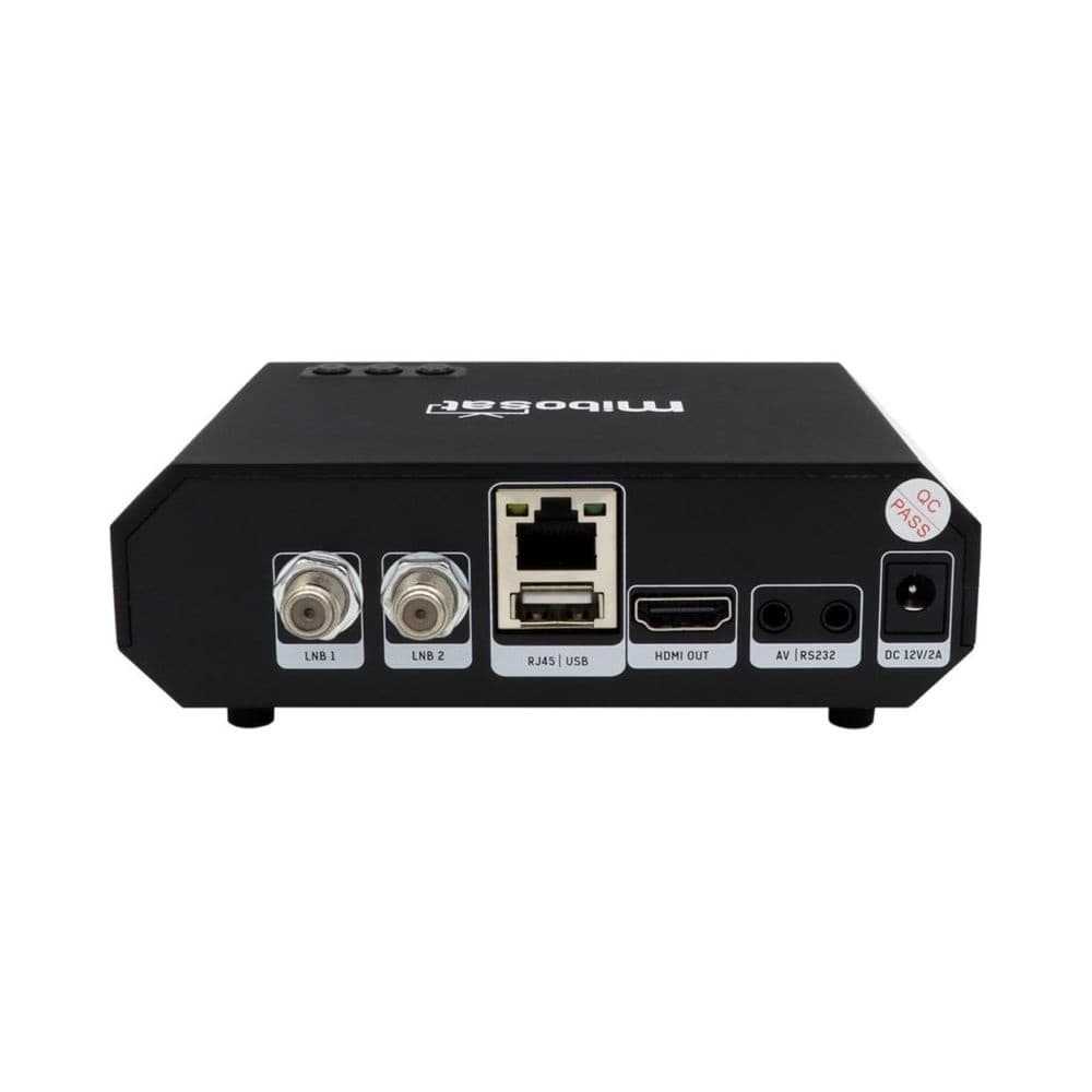 Receptor FTA Mibosat 2001 Full HD Wi-Fi/HDMI/IPTV Bivolt Preto 2