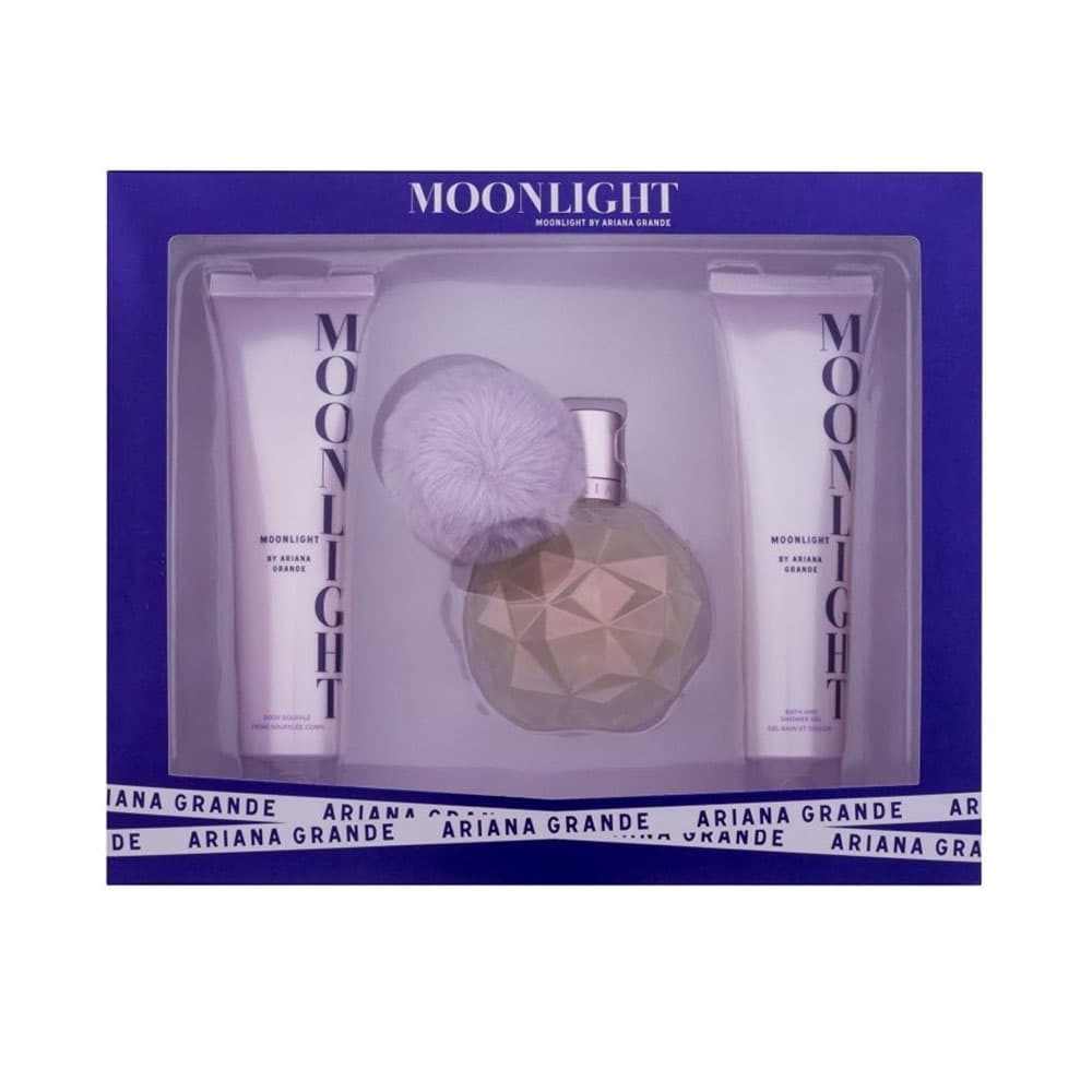 Kit Perfume Ariana Grande Moonlight EDP 100ml + Body Souffle 100ml + Shower gel 100ml - Feminino 2