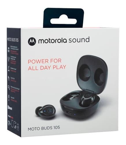 Fone de Ouvido Motorola Moto Buds 105 Bluetooth - Black 4