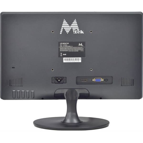 Monitor Led MTEK 19" M19HD 60Hz HDMI/VGA - Preto 2