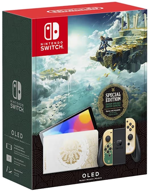 Console Nintendo Switch OLED 64GB HEG S KDAAA USZ - The Legend of Zelda: Tears of the Kingdom Edition 5