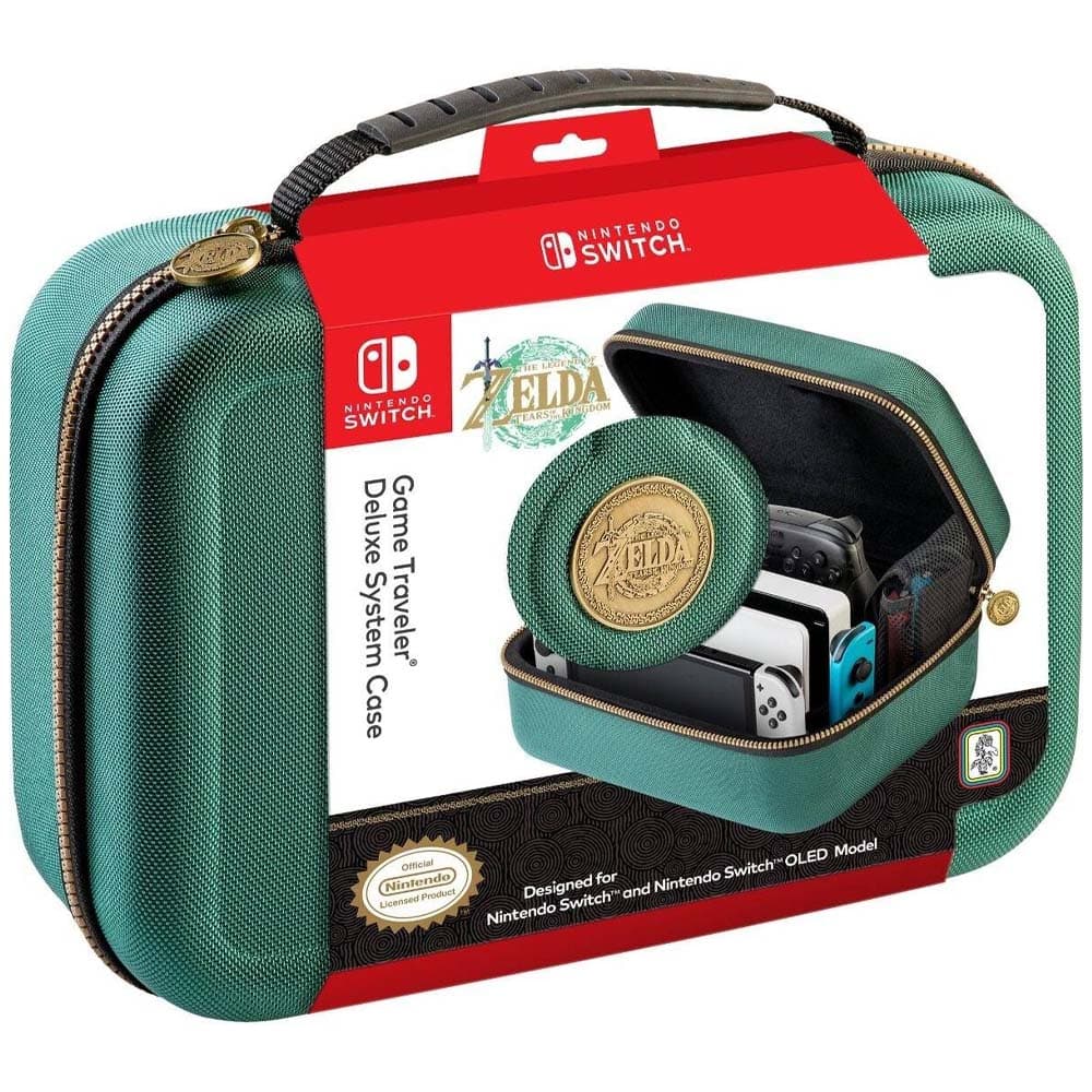 Estojo RDS para Nintendo Switch OLED Game Traveler Deluxe System - The Legend of Zelda Tears of The Kingdom (NNS61G) 5