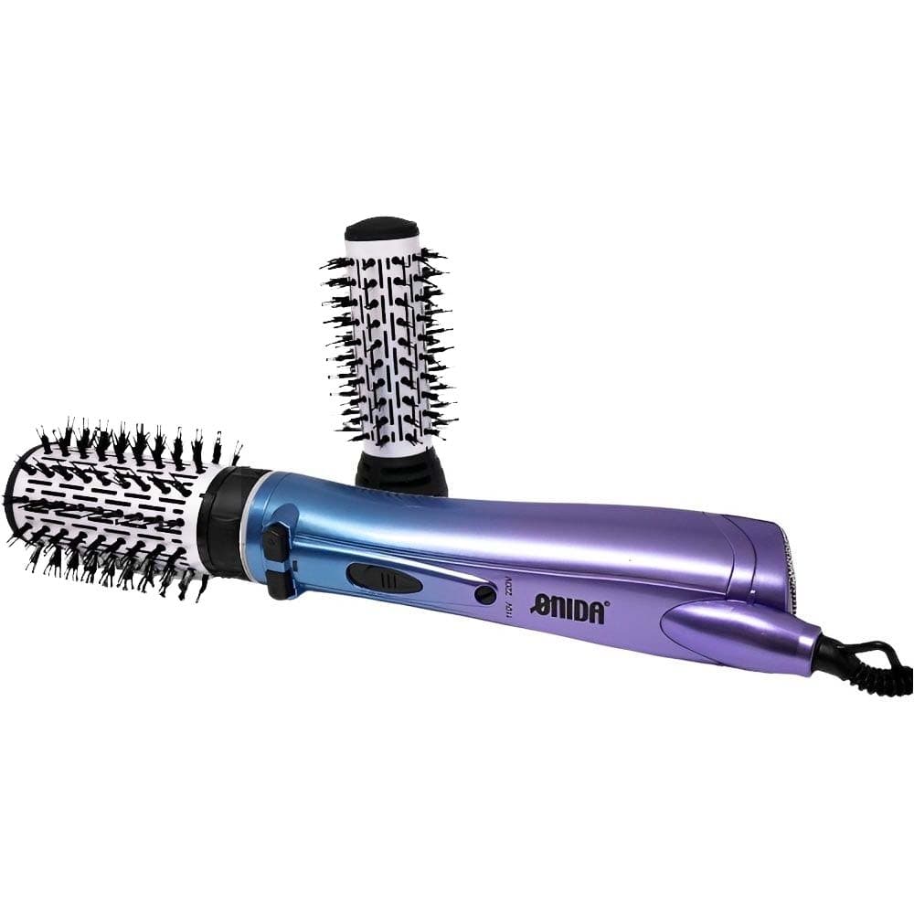 Escova Secadora Rotatória Onida ON-1039 1300W 2V 2 en 1 - Blue/Purple 2
