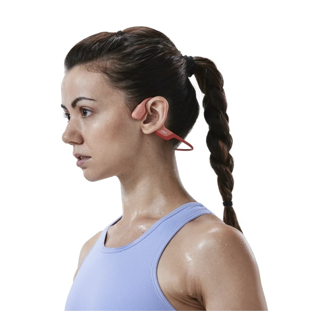 Fone de Ouvido Esportivo de Condução Óssea Shokz OpenRun Pro S810 - Pink 4