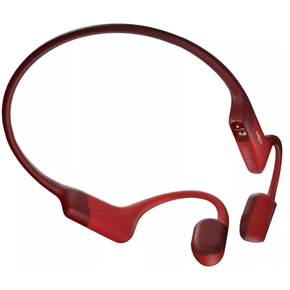Fone de Ouvido Esportivo de Condução Óssea Shokz OpenRun S803 - Red 3