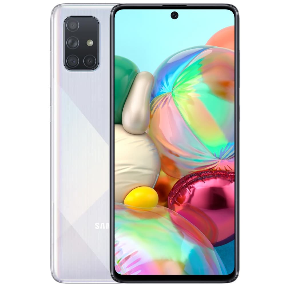 Smartphone Samsung Galaxy A71 SM-A715F DS 6/128GB - Prism Crush Silver (Gar. PY/UY/ARG) 2