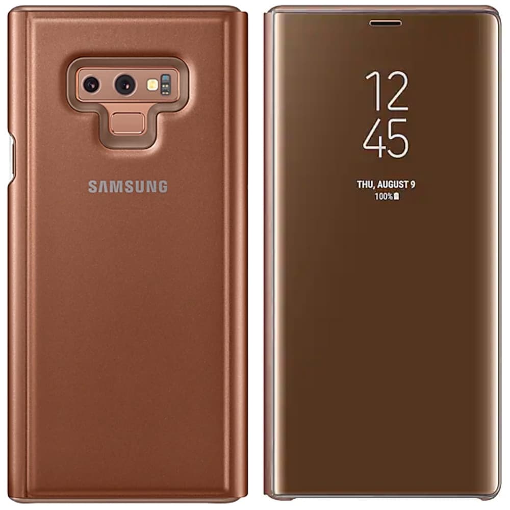 Capinha para Galaxy Note9 Samsung Clear View Standing Cover EF-ZN960CAEGWW - Marrom 2